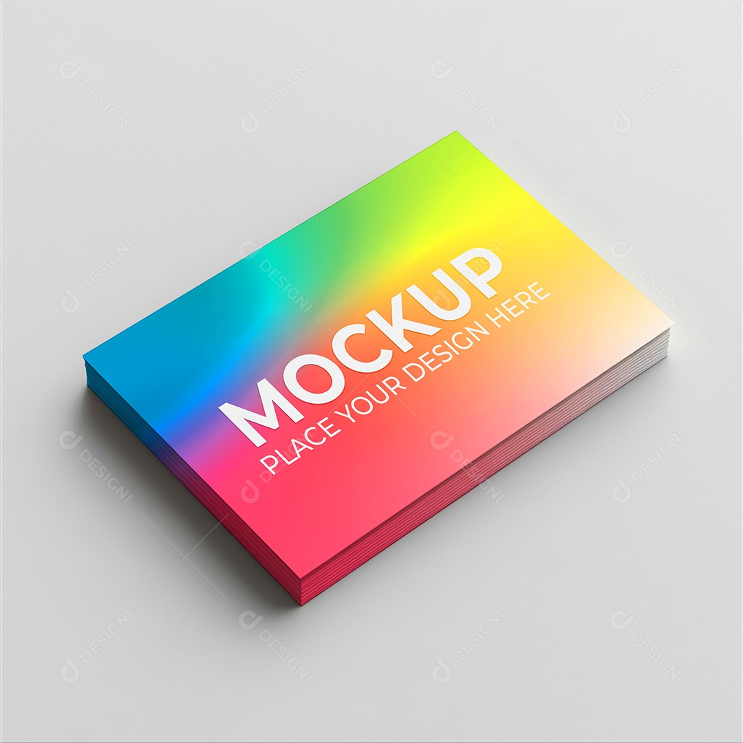 Mockup de Convite PSD Editável