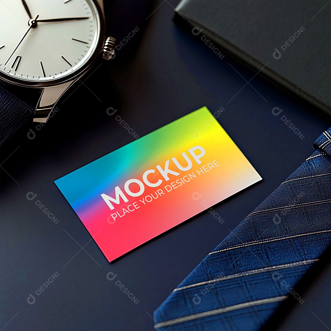 Mockup de Convite PSD Editável