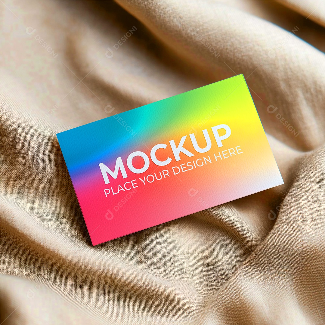 Mockup de Convite PSD Editável