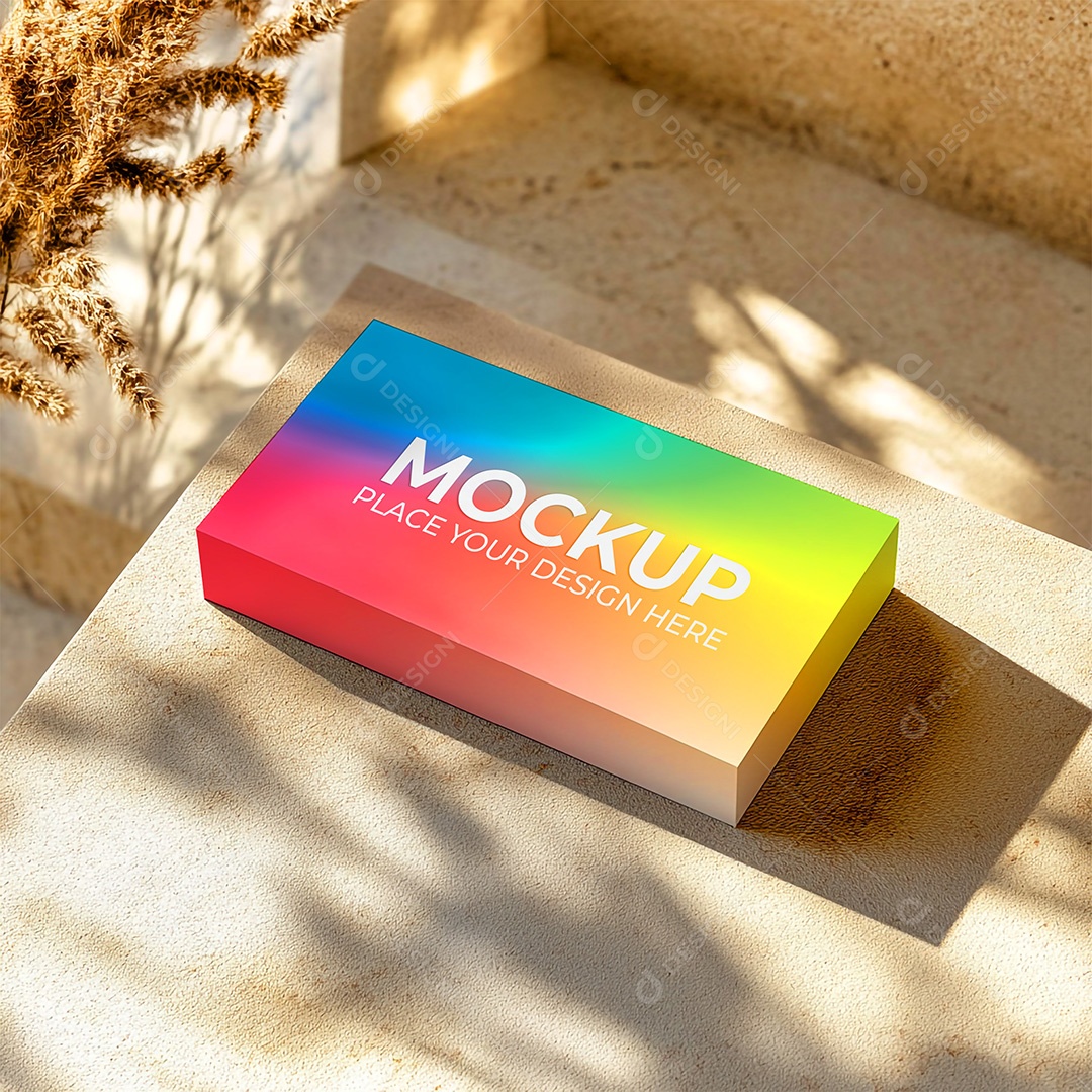 Mockup de Convite PSD Editável