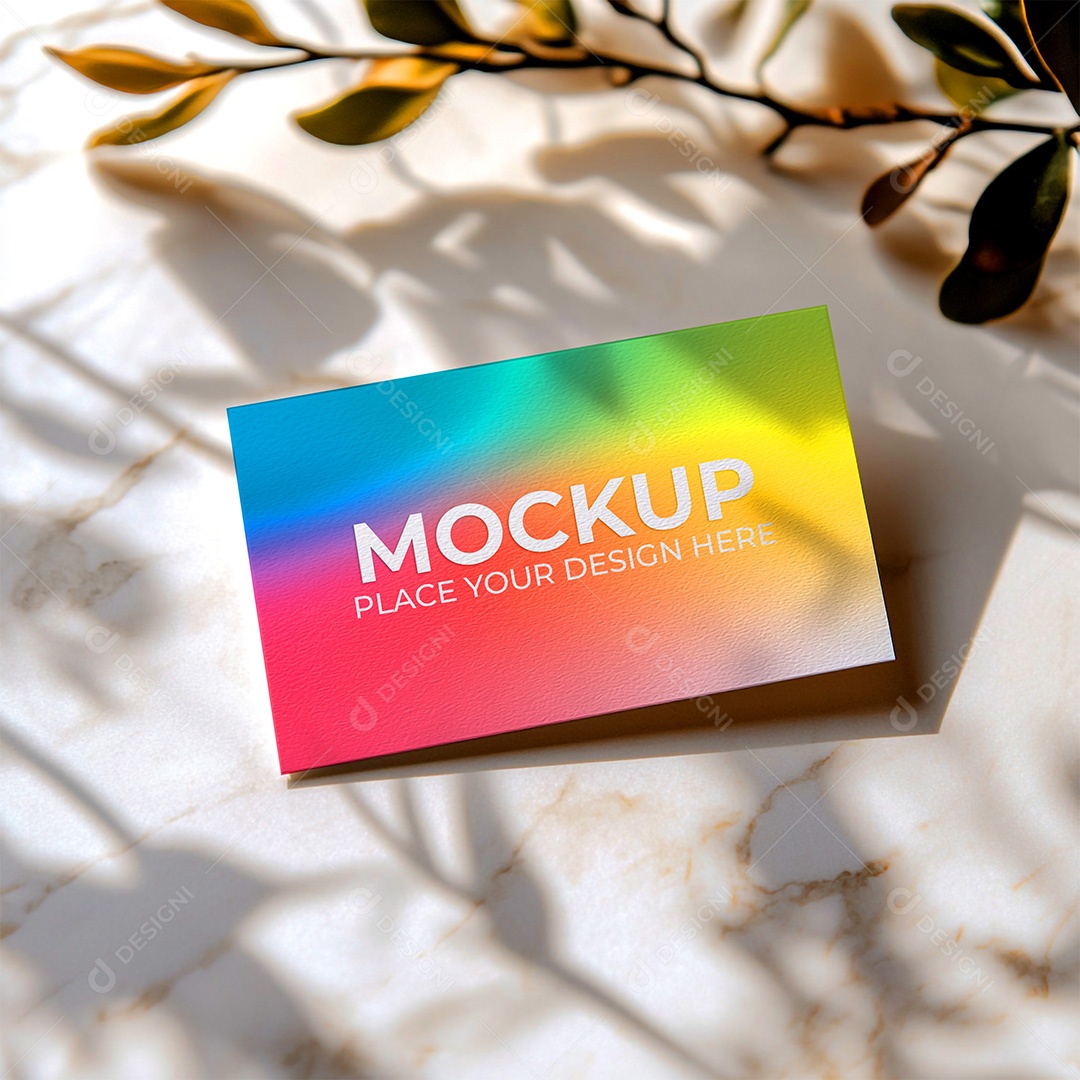 Mockup de Convite PSD Editável