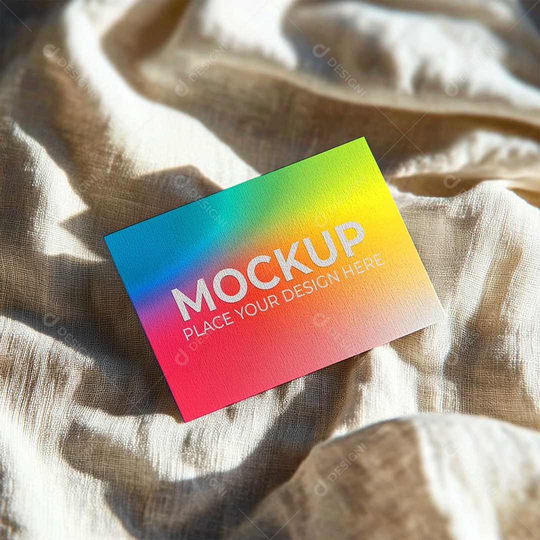 Mockup de Convite PSD Editável