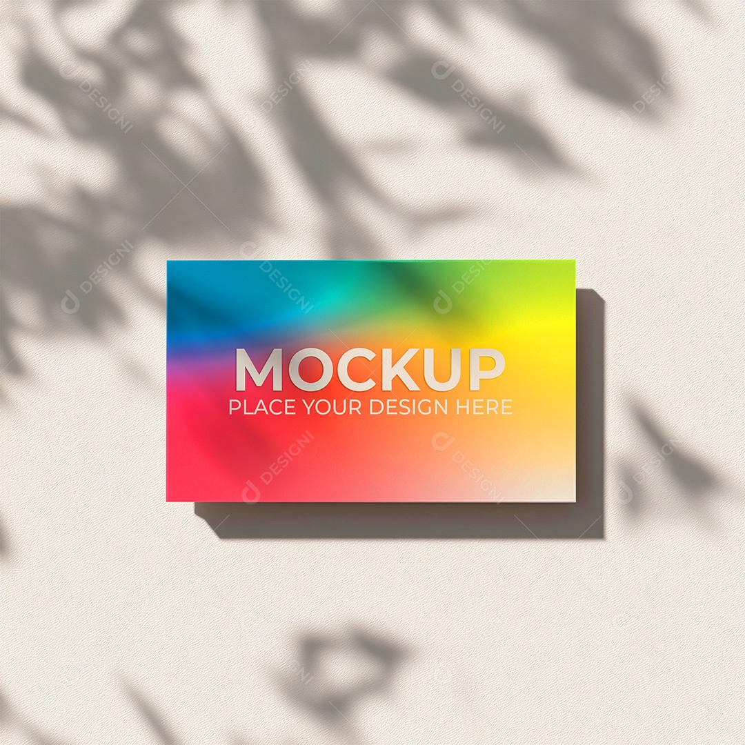 Mockup de Convite PSD Editável