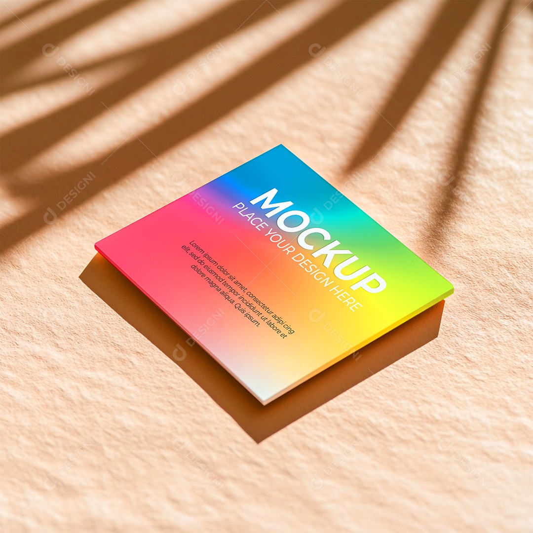 Mockup de Convite PSD Editável