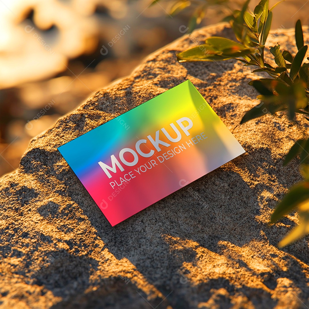 Mockup de Convite PSD Editável