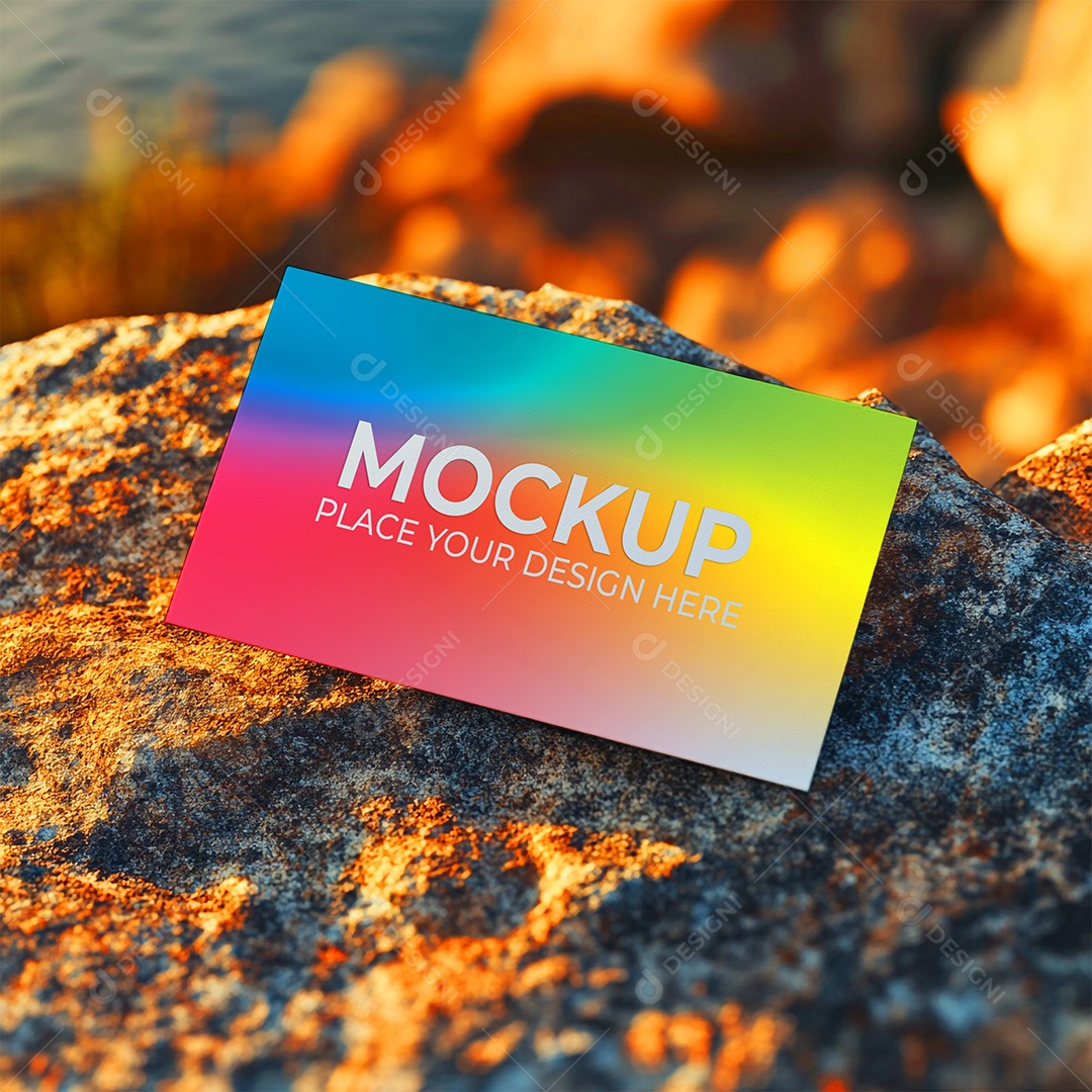 Mockup de Convite PSD Editável