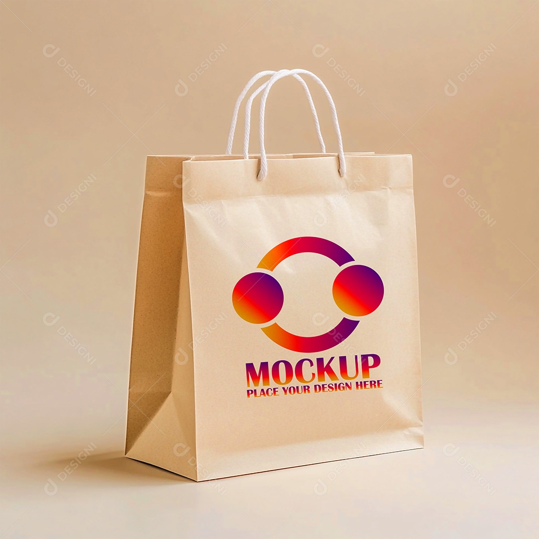 Bolsa Mockup PSD Editável