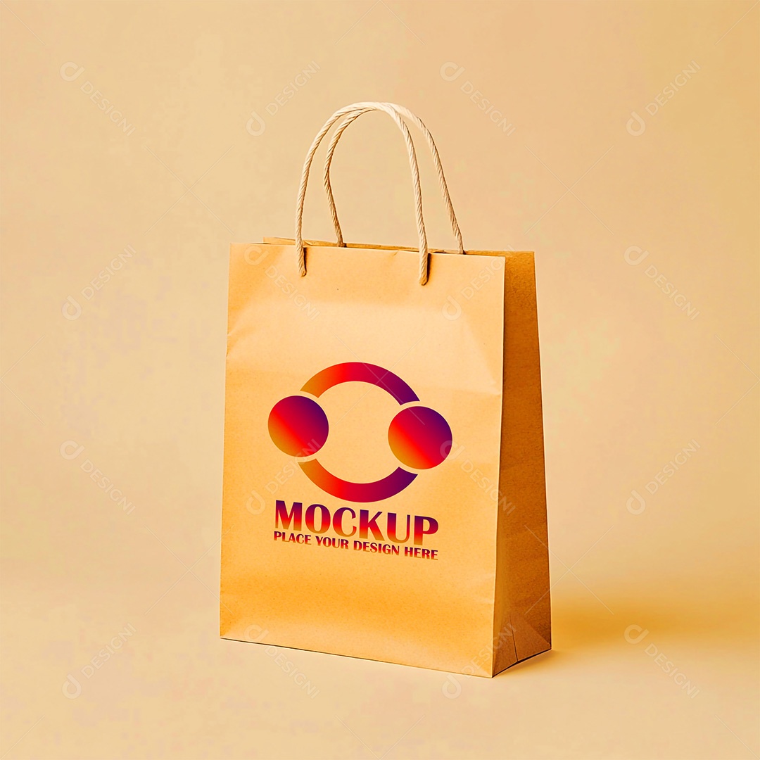 Bolsa Mockup PSD Editável