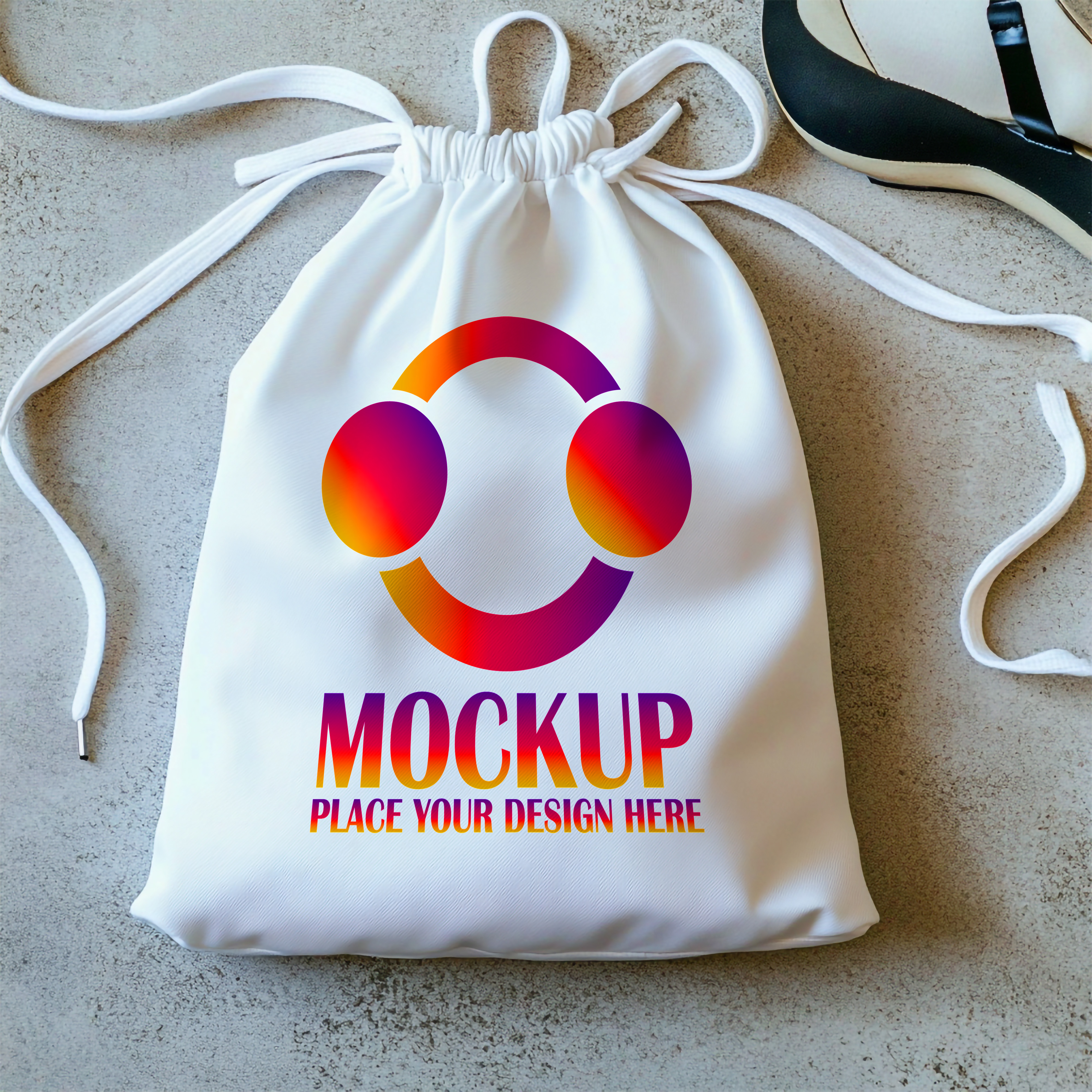 Bolsa Mockup PSD Editável