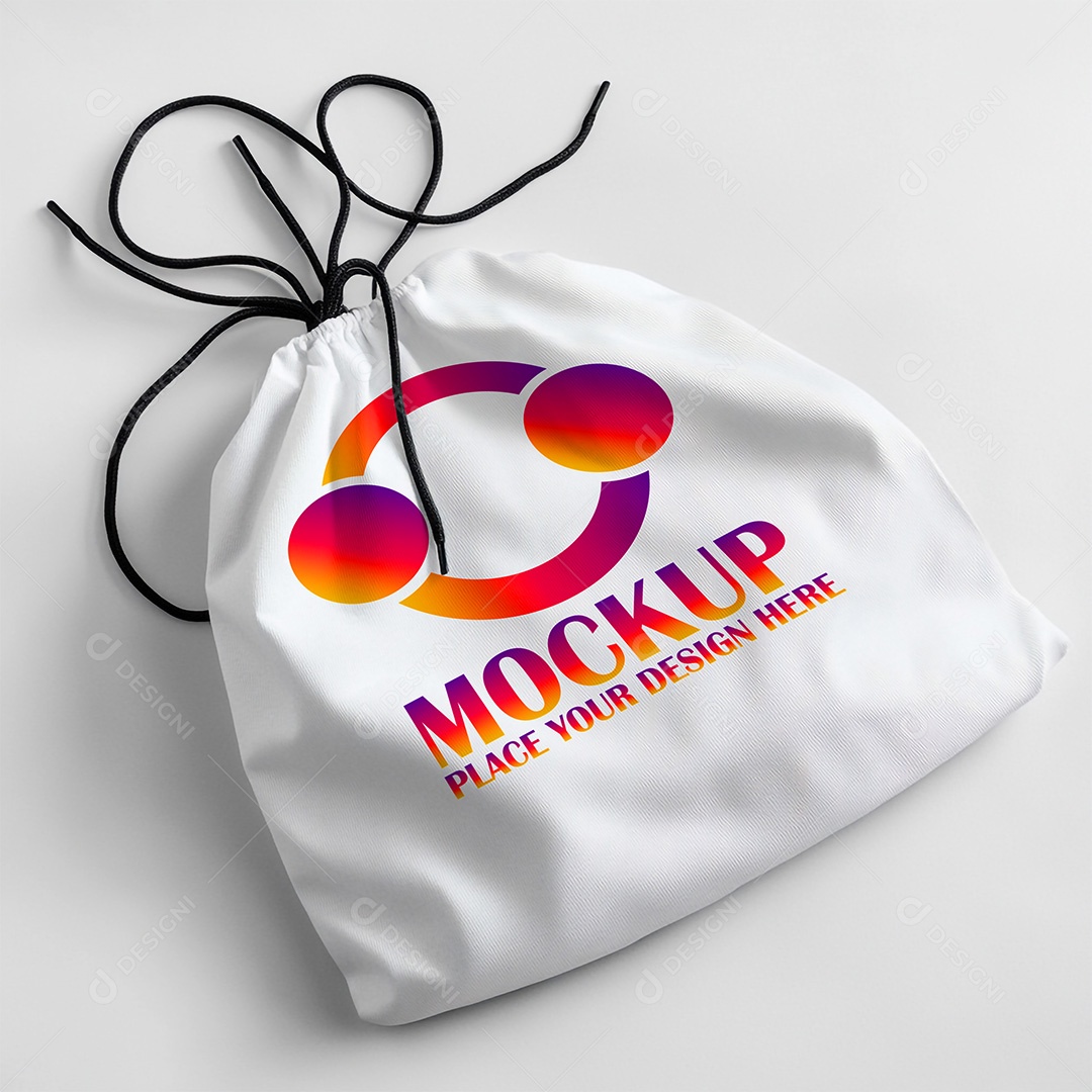 Bolsa Mockup PSD Editável