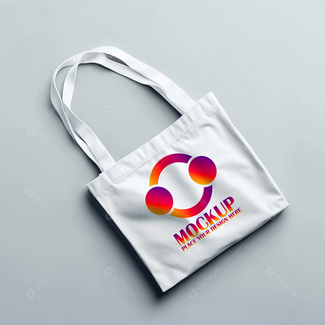 Bolsa Mockup PSD Editável