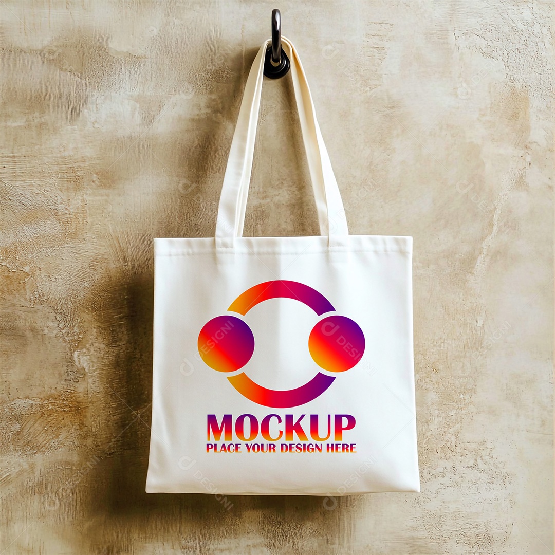 Bolsa Mockup PSD Editável