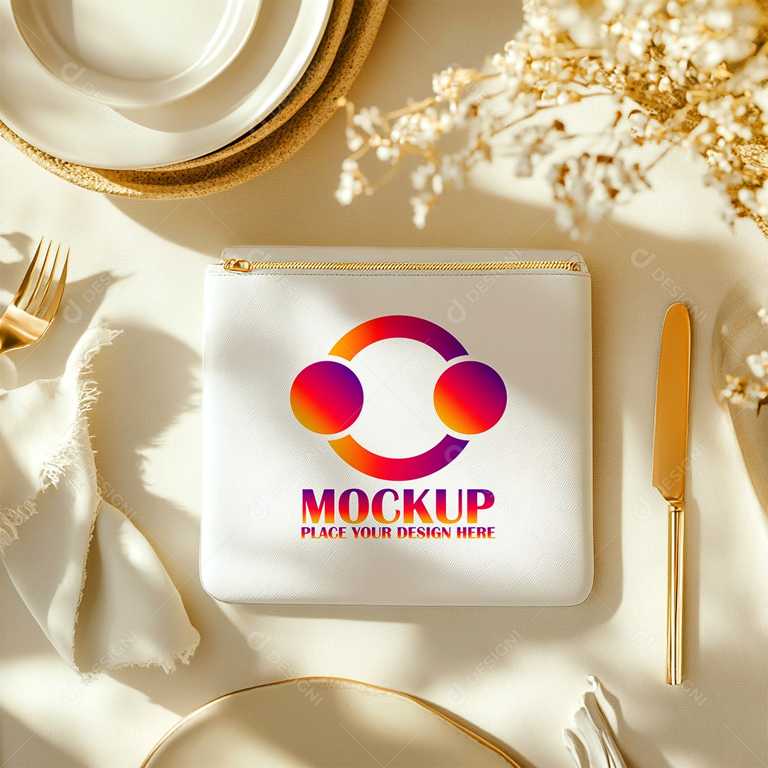 Bolsa Mockup PSD Editável