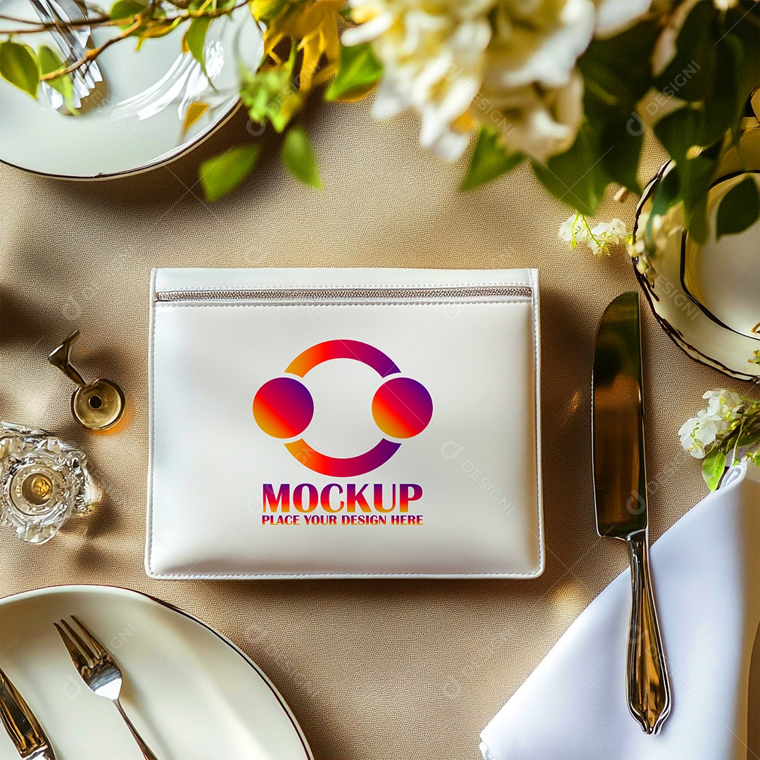 Bolsa Mockup PSD Editável