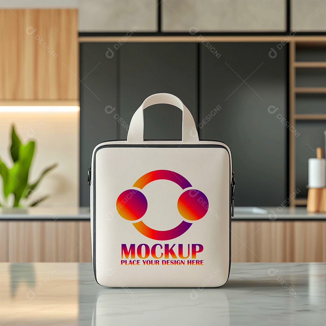 Bolsa Mockup PSD Editável
