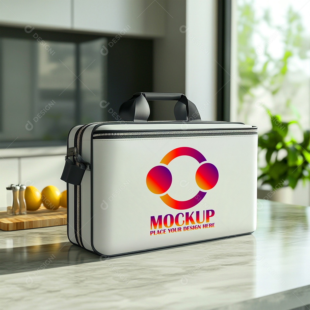 Bolsa Mockup PSD Editável