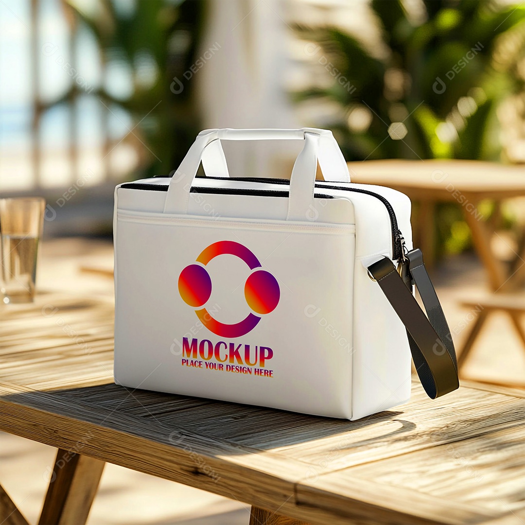 Bolsa Mockup PSD Editável