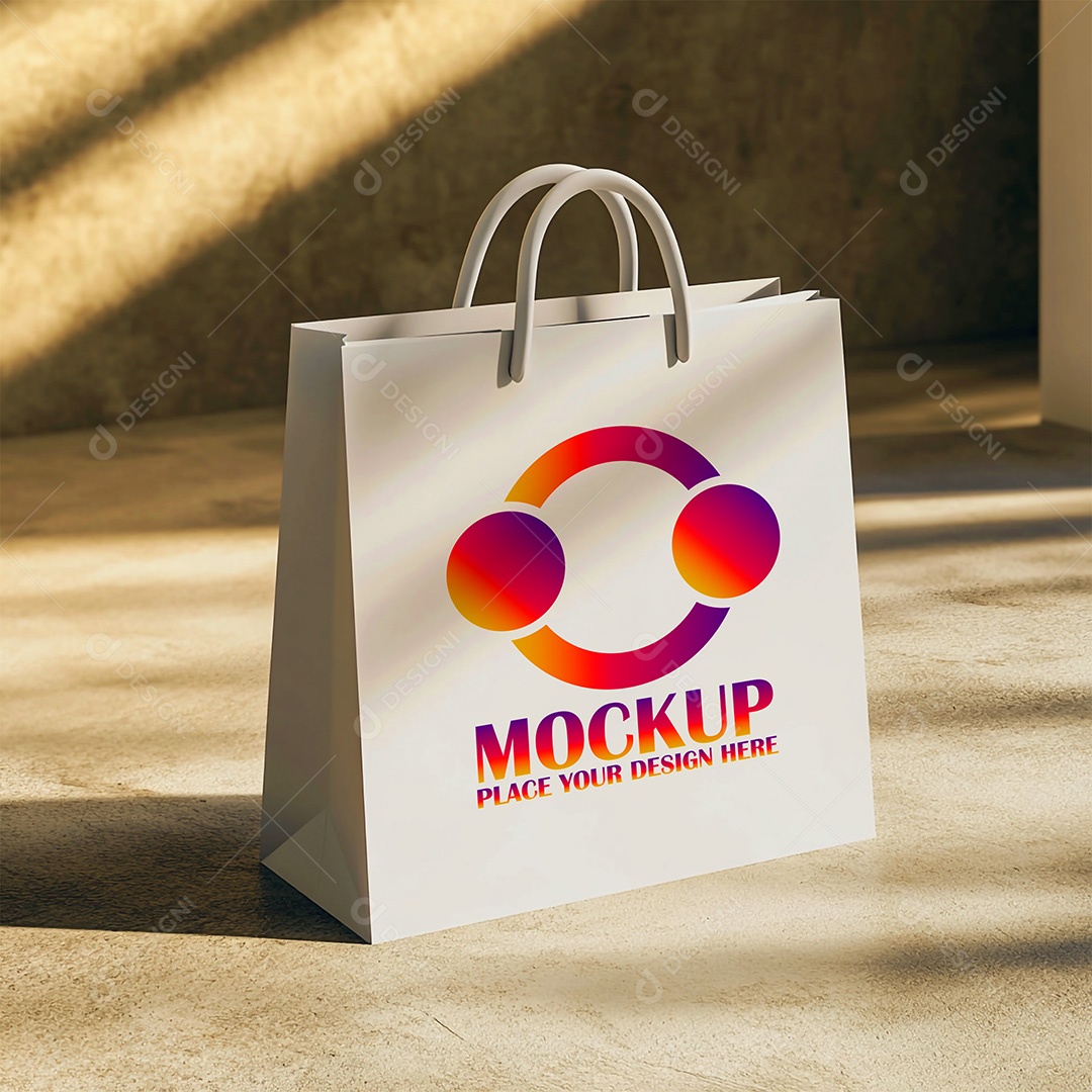 Bolsa Mockup PSD Editável