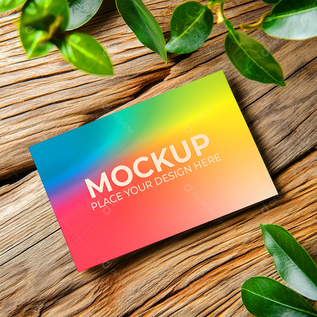 Mockup de Convite PSD Editável