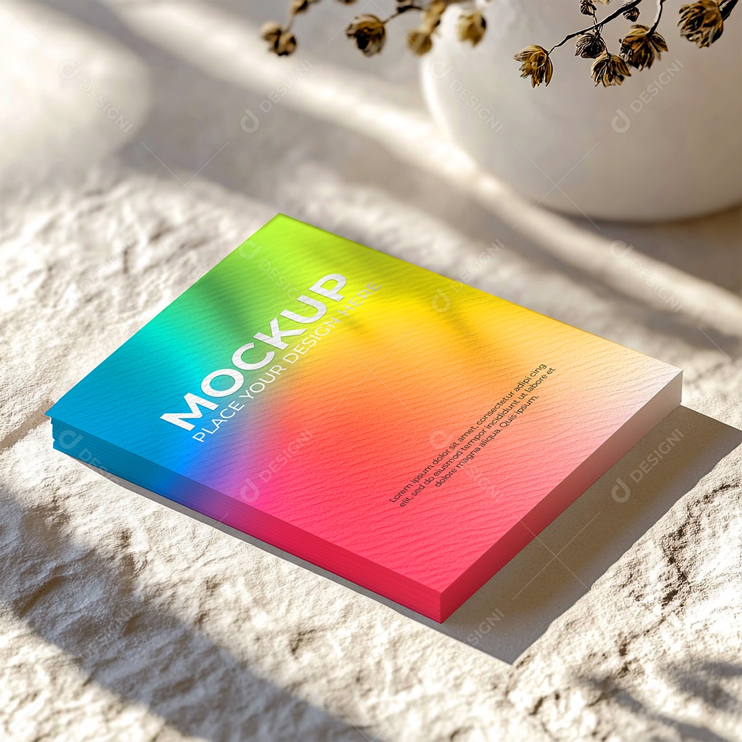 Mockup de Convite PSD Editável