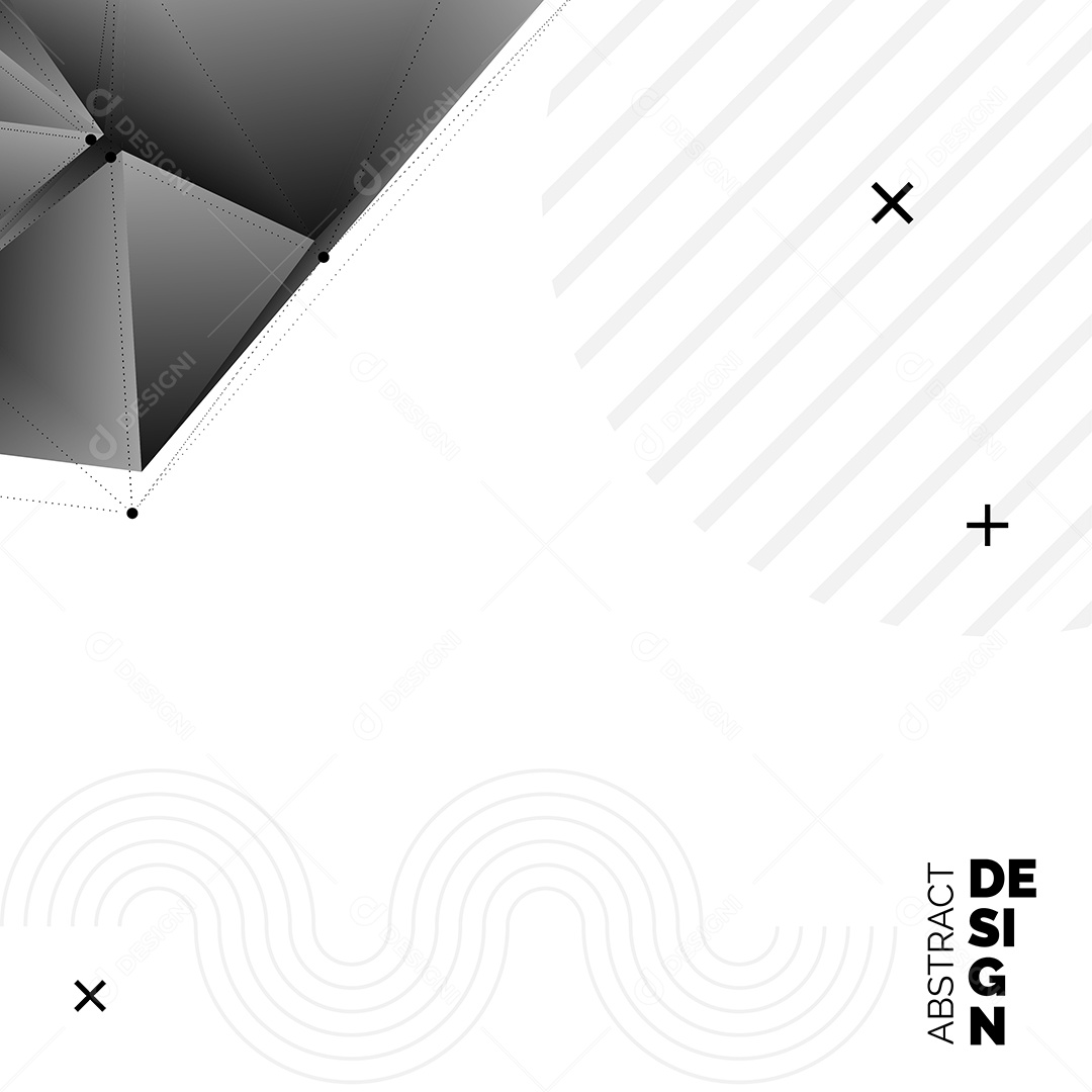 Fundo Isométrico Geométrico Abstrato Ilustração Vetor EPS