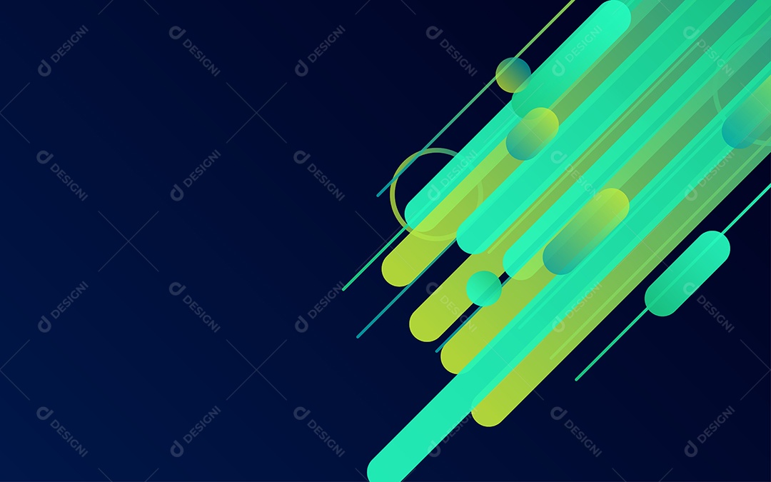 Fundo com Linhas Criativas Ilustração Vetor EPS