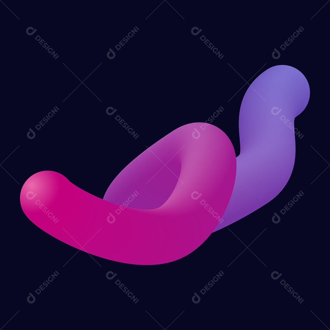 Forma Liquida Torcida Ilustração Vetor EPS