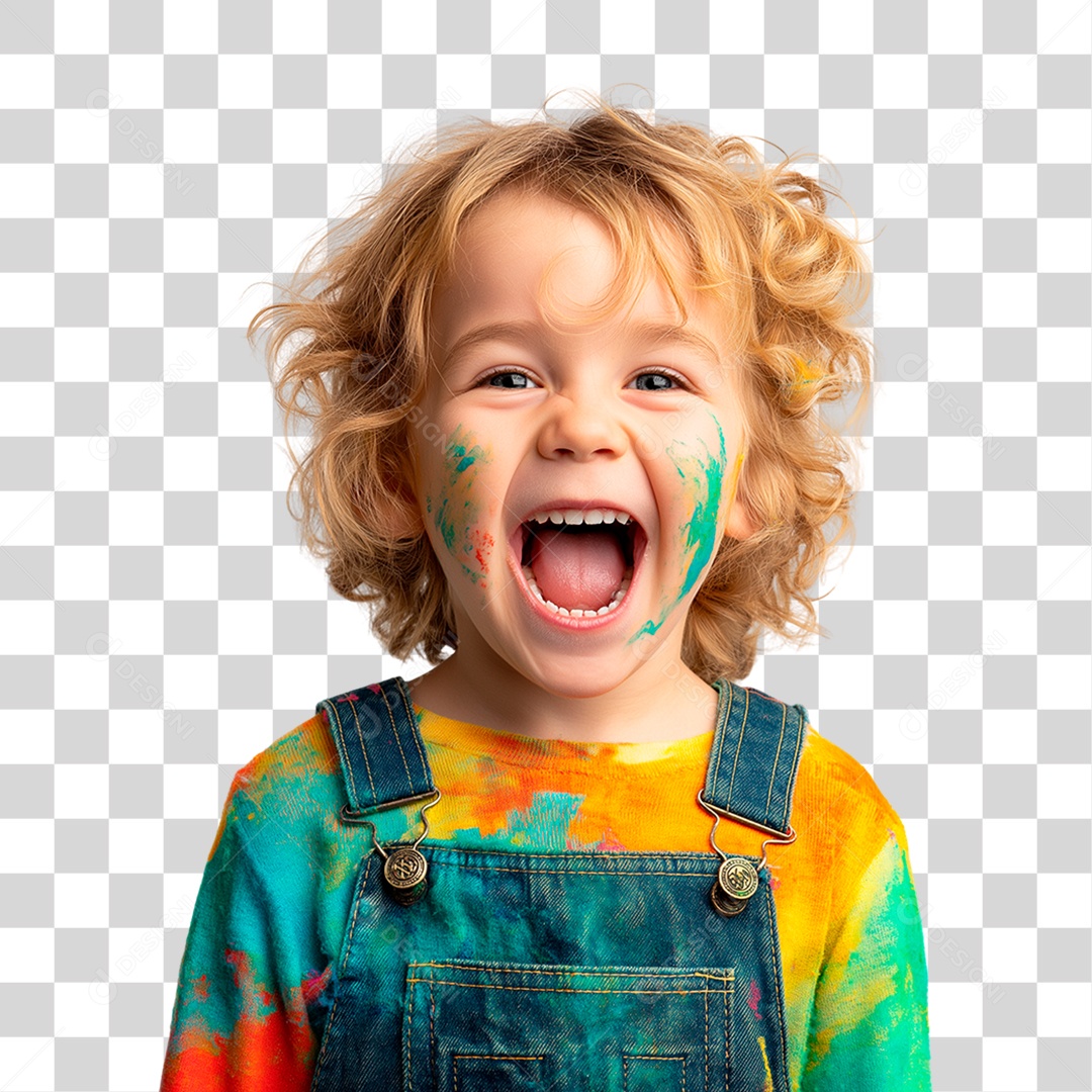 Criança Sorrindo PNG Transparente