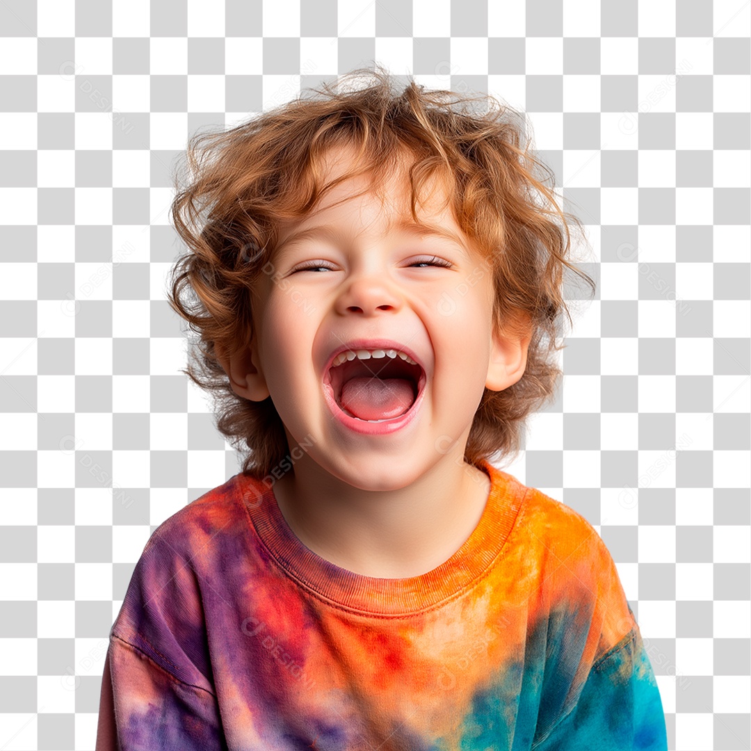 Criança Sorrindo PNG Transparente