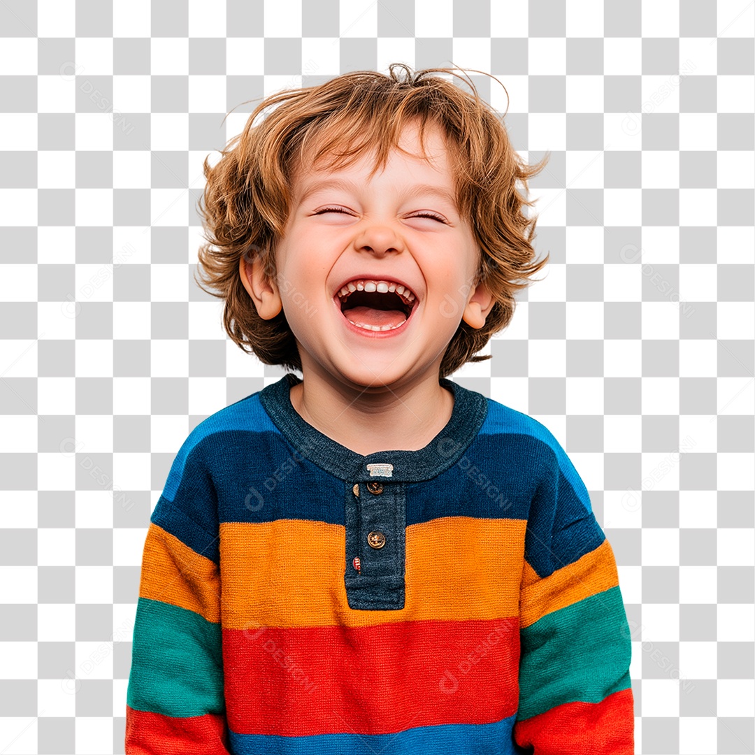 Criança Sorrindo PNG Transparente