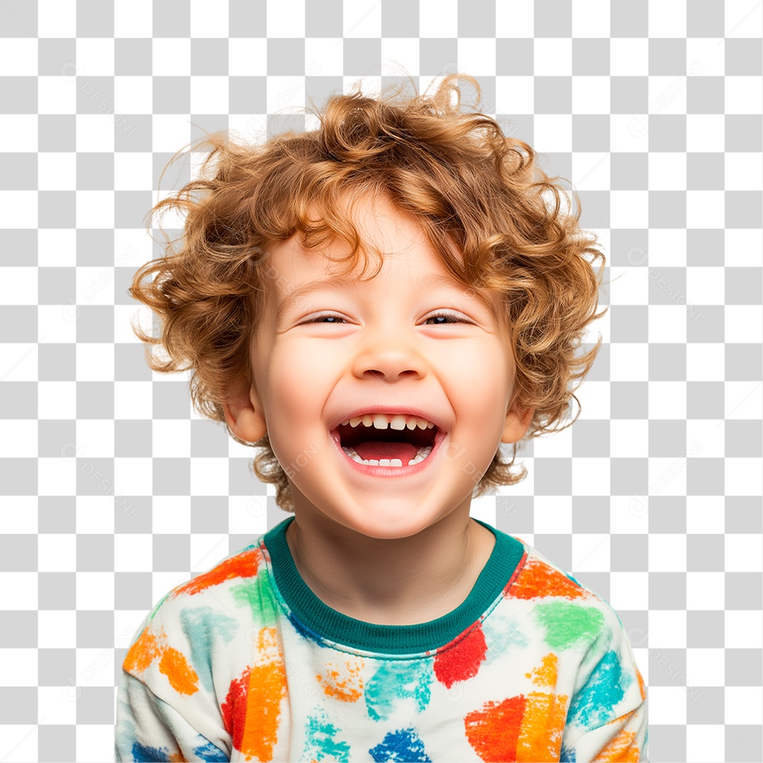 Criança Sorrindo PNG Transparente