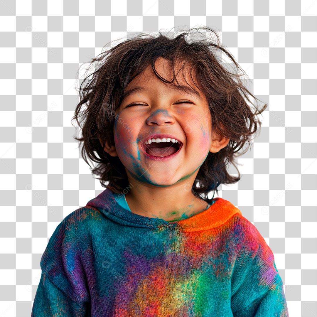 Criança Sorrindo PNG Transparente