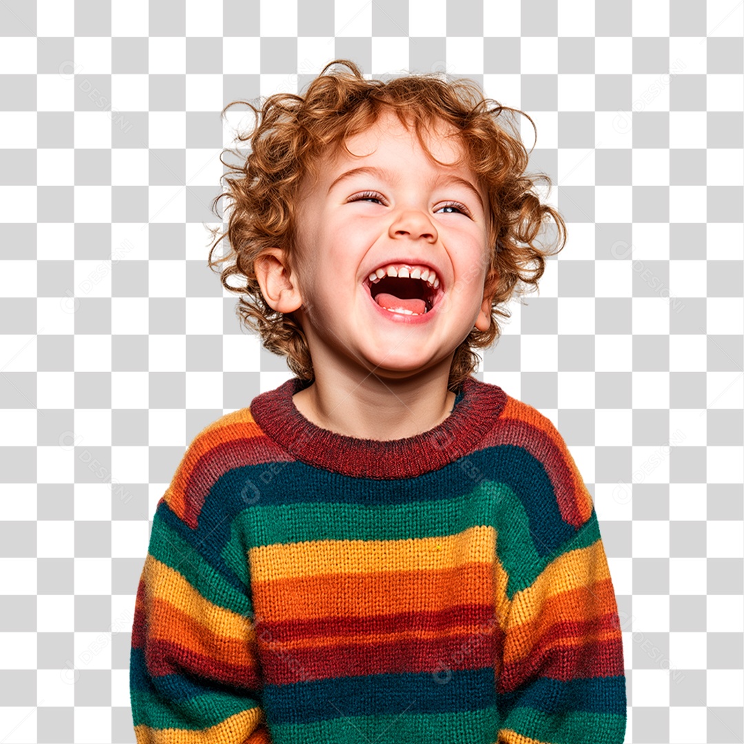 Criança Sorrindo PNG Transparente
