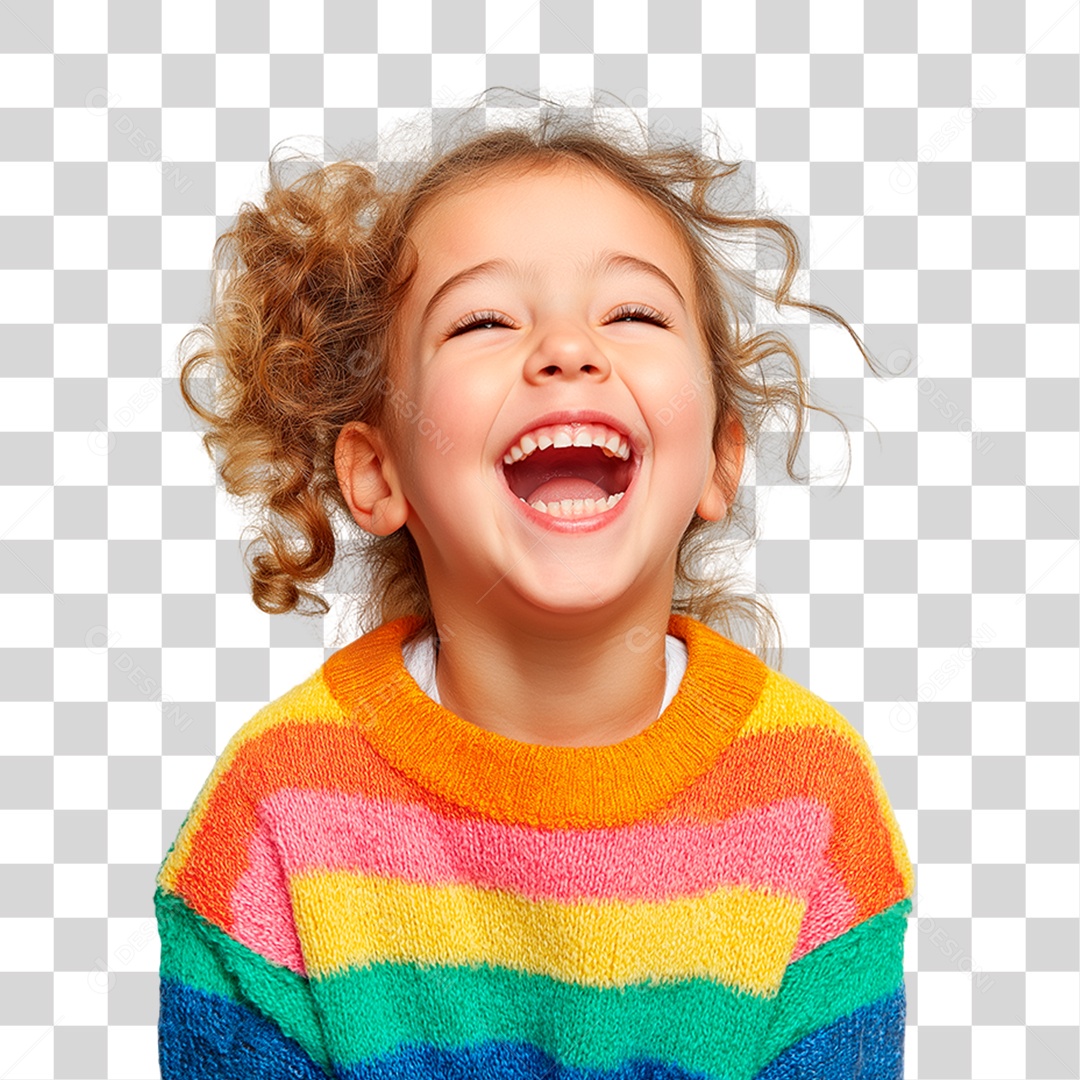 Criança Sorrindo PNG Transparente