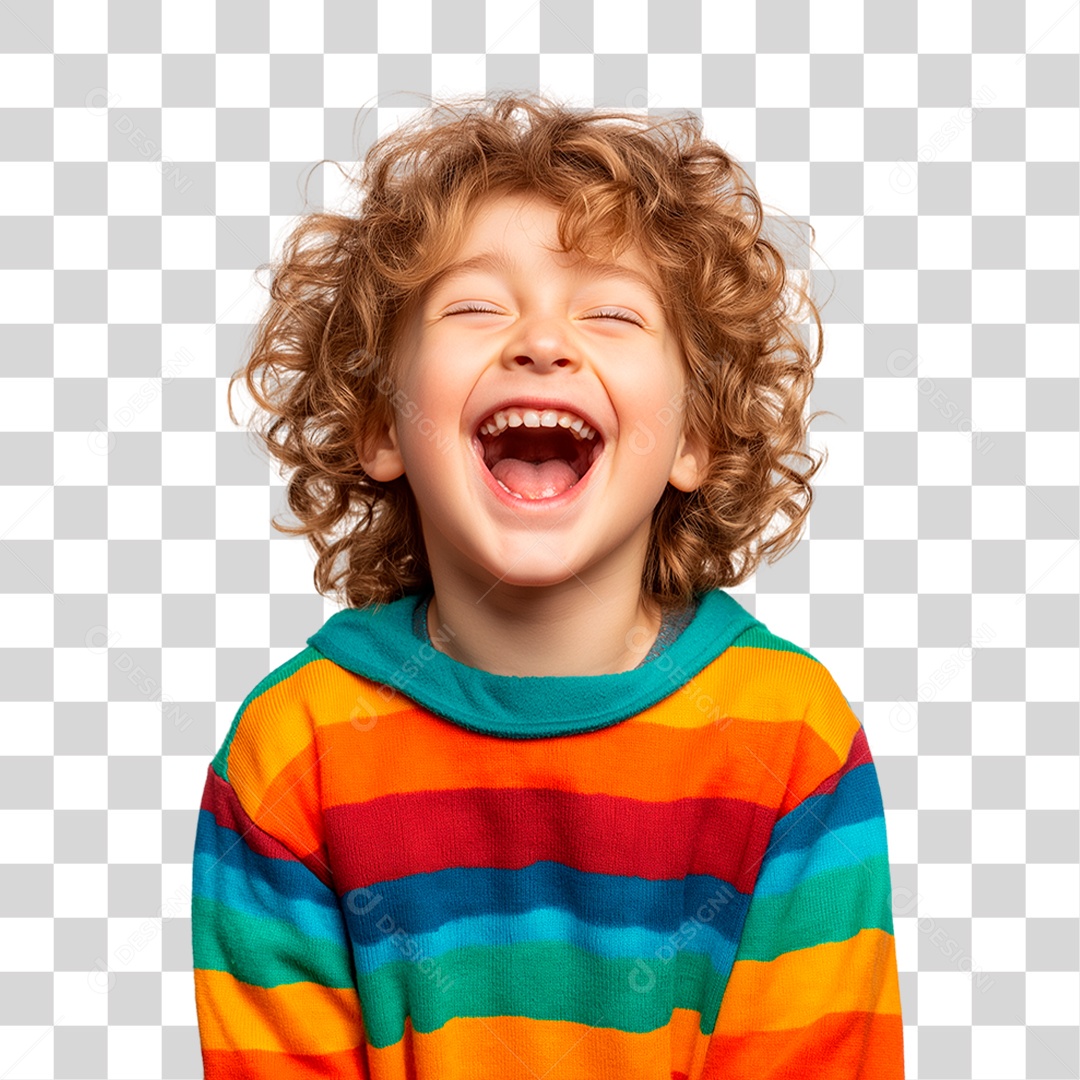 Criança Sorrindo PNG Transparente