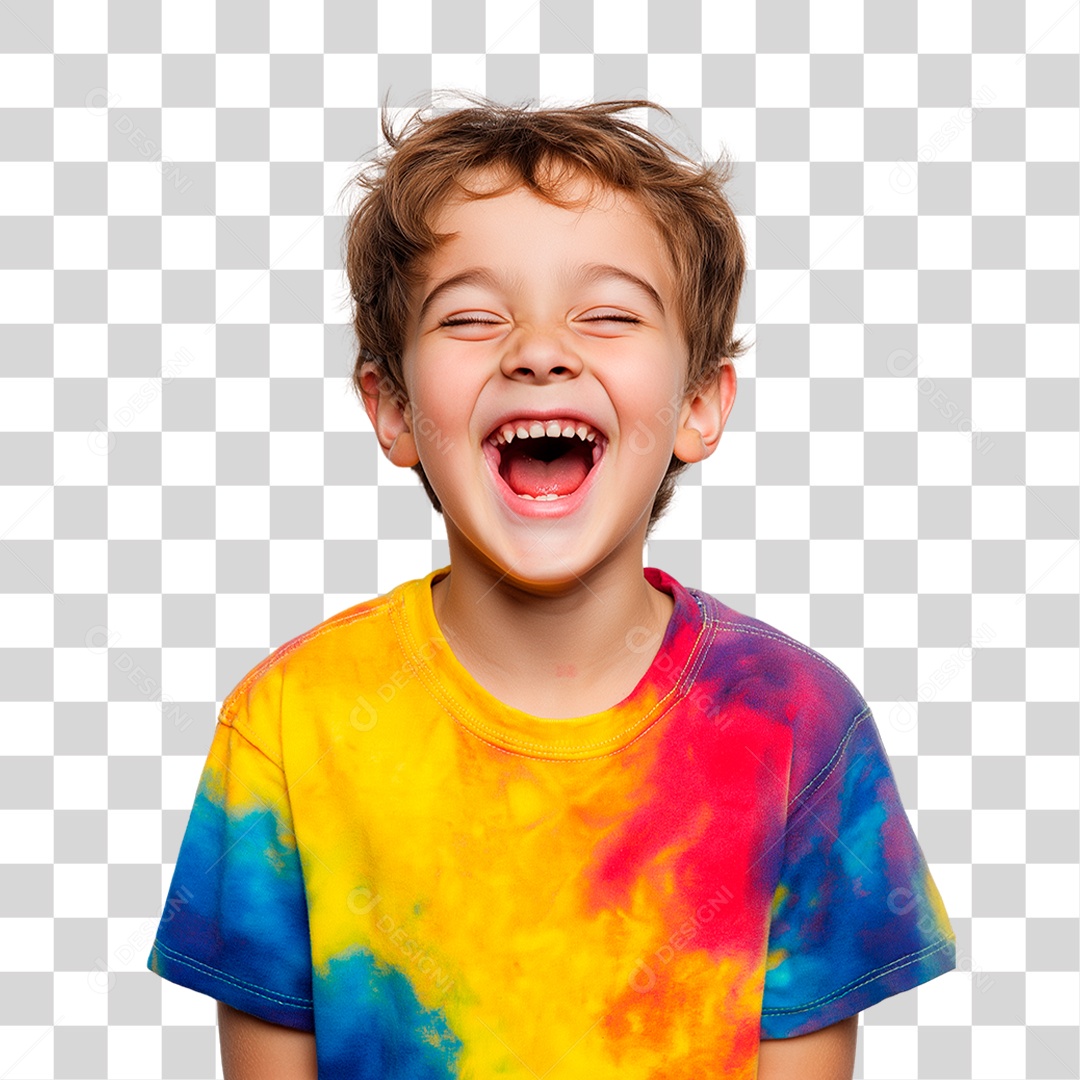 Criança Sorrindo PNG Transparente