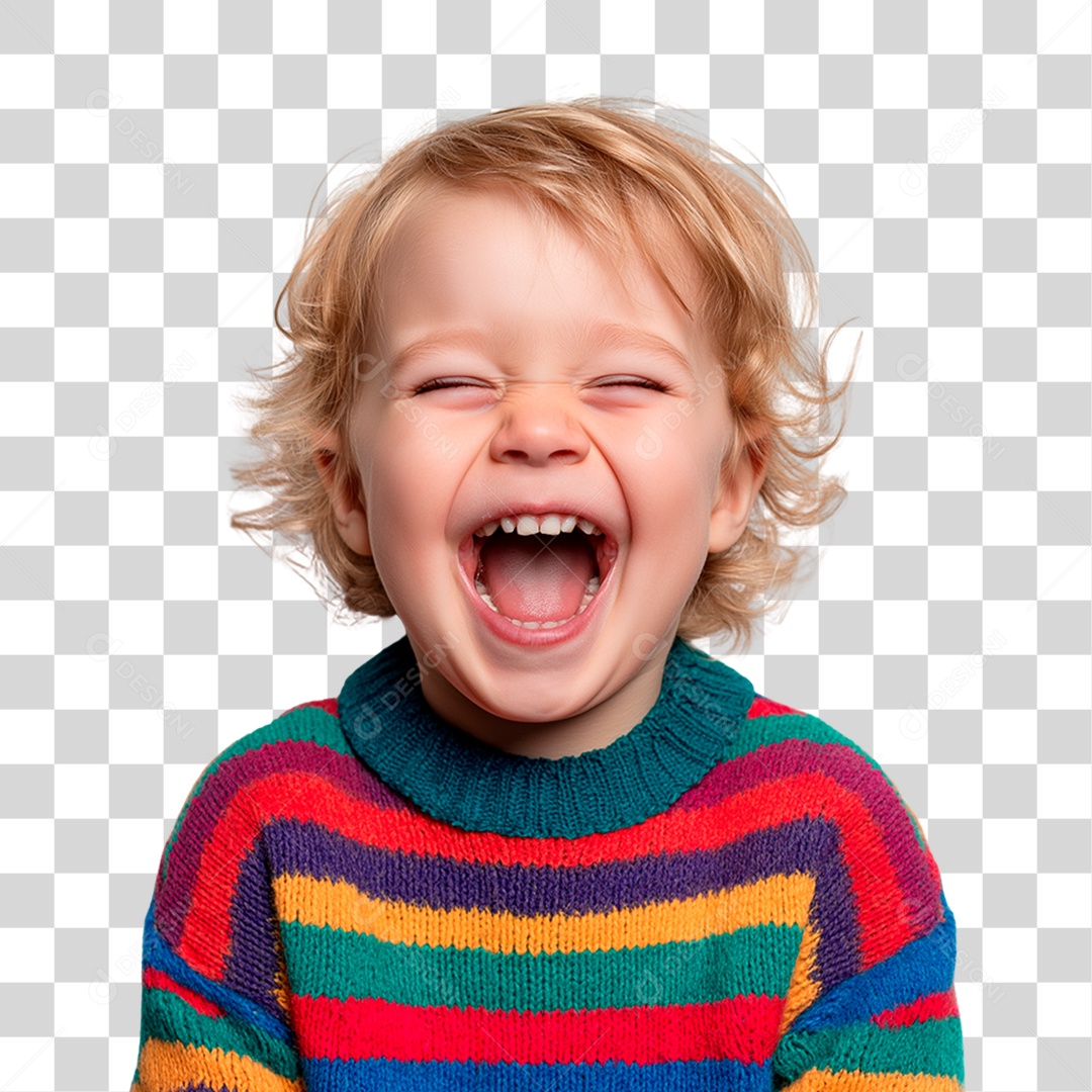 Criança Sorrindo PNG Transparente