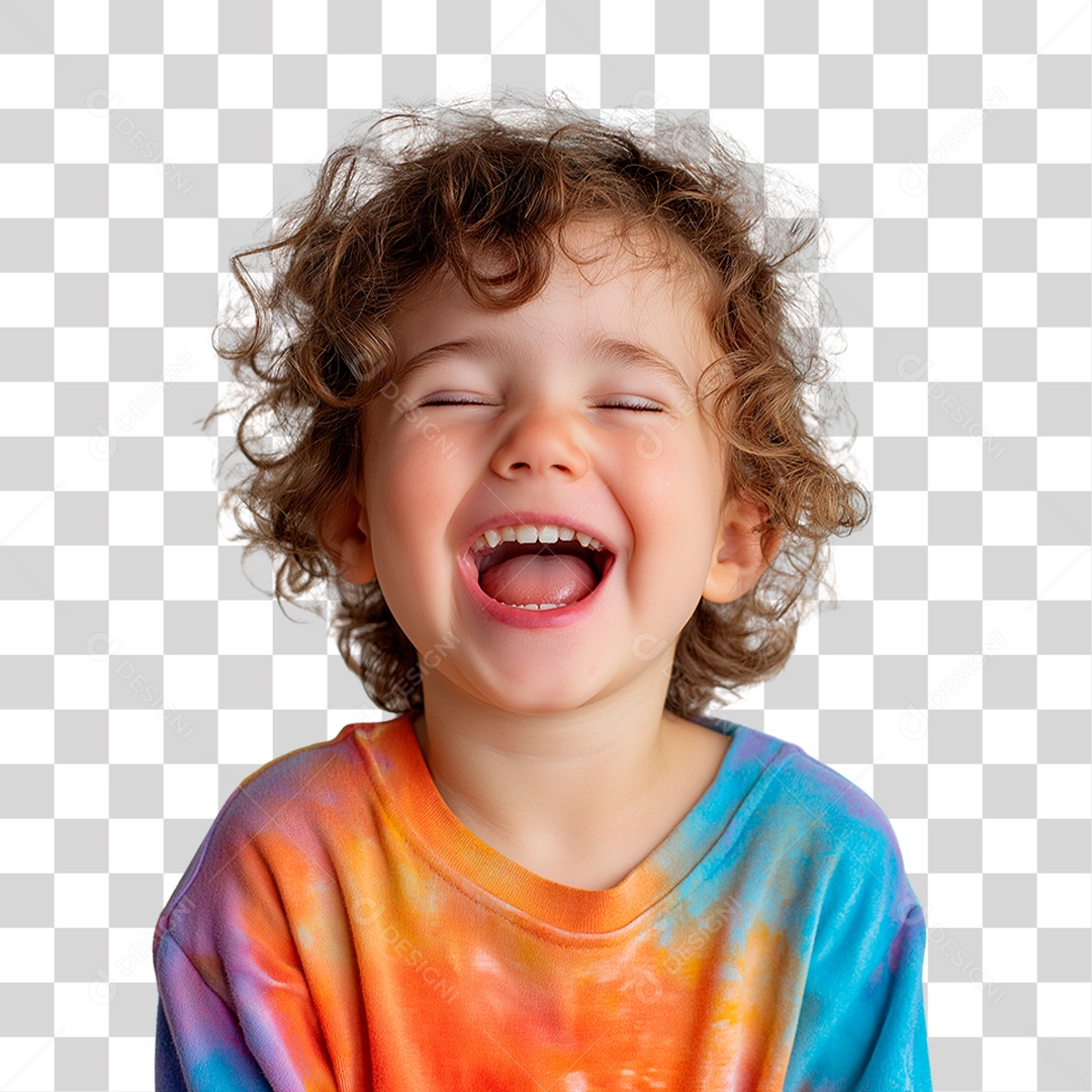 Criança Sorrindo PNG Transparente
