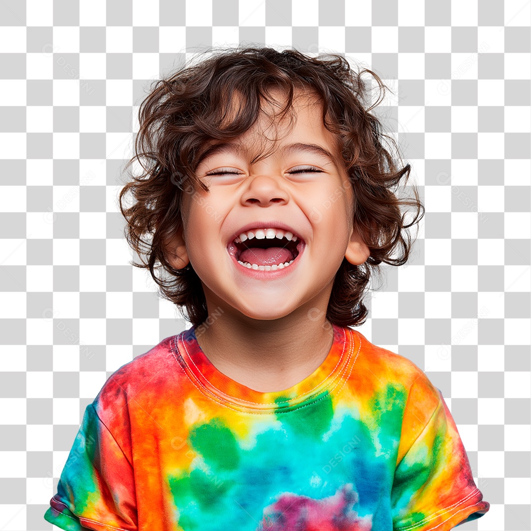 Criança Sorrindo PNG Transparente