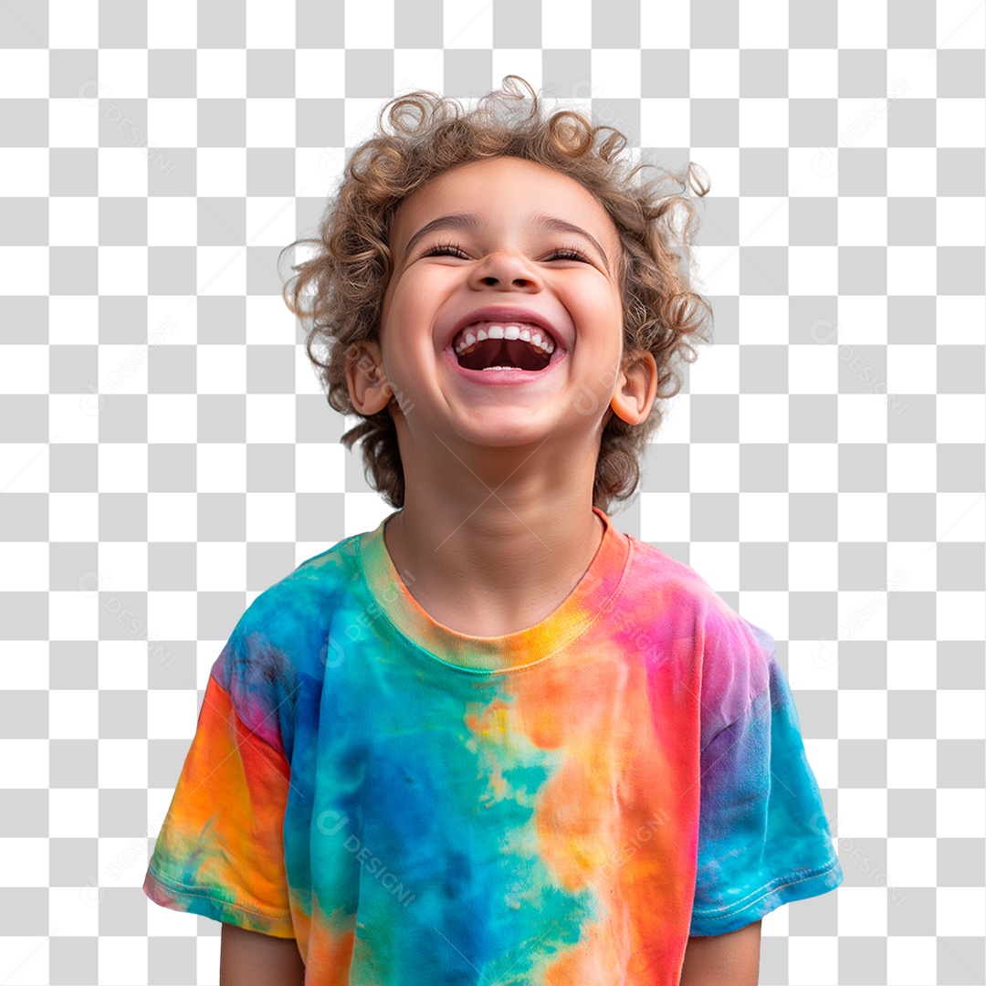 Menino Alegre PNG Transparente