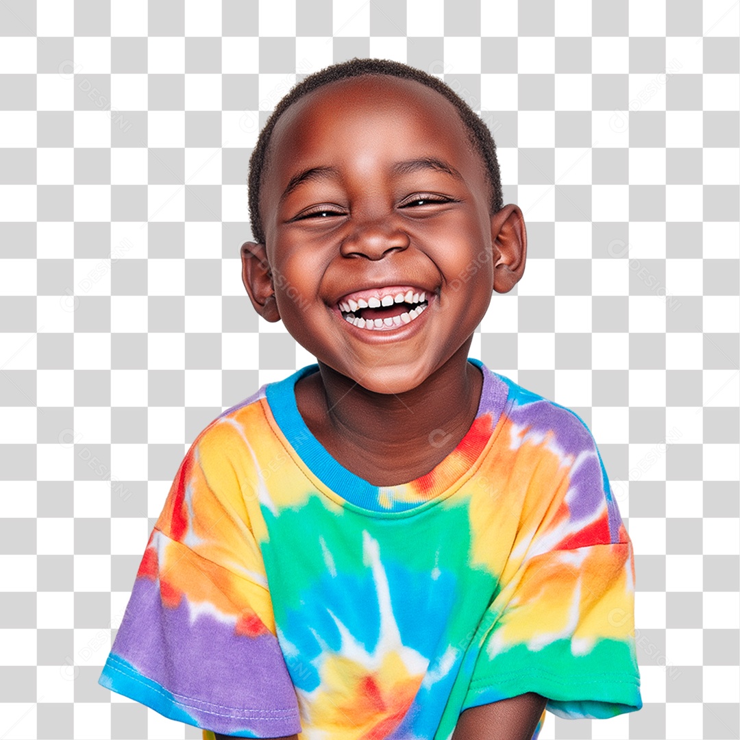 Menino Alegre PNG Transparente