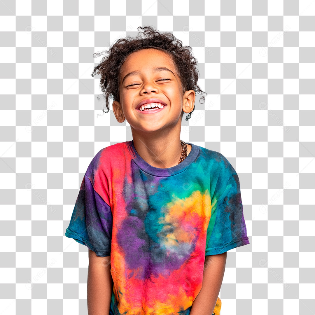 Menino Alegre PNG Transparente