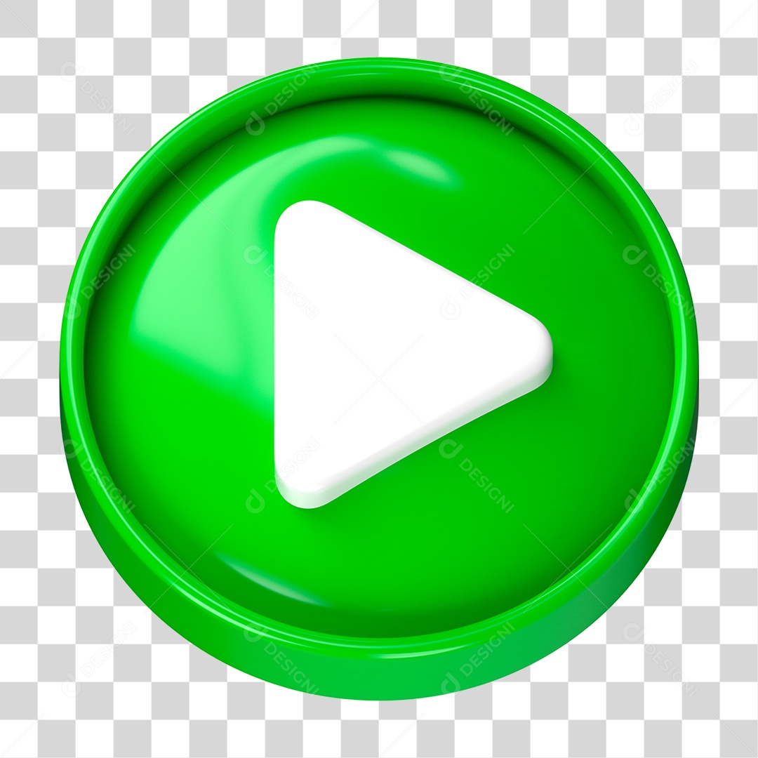 Botão de Play PNG Transparente