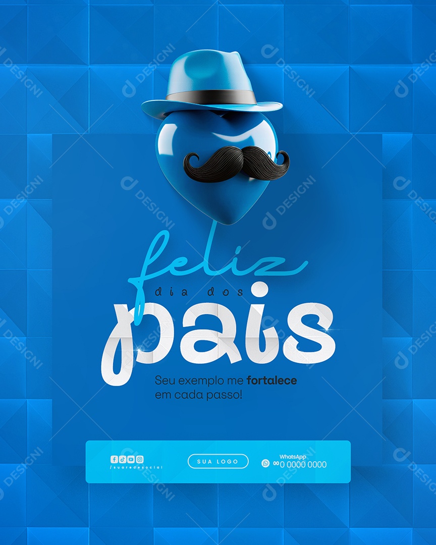 Story Dia dos Pais 10 de Agosto Social Media PSD Editável