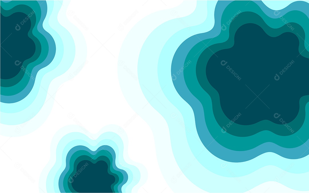 Modelo de Fundo Abstrato em Papel Recortado Ilustração Vetor EPS