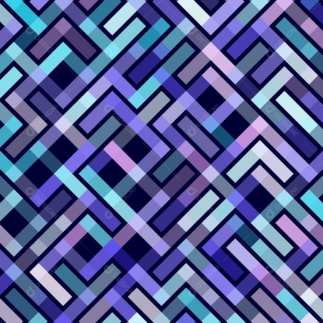 Padrão Geométrico Ornamento Monocromático Ilustração Vetor EPS