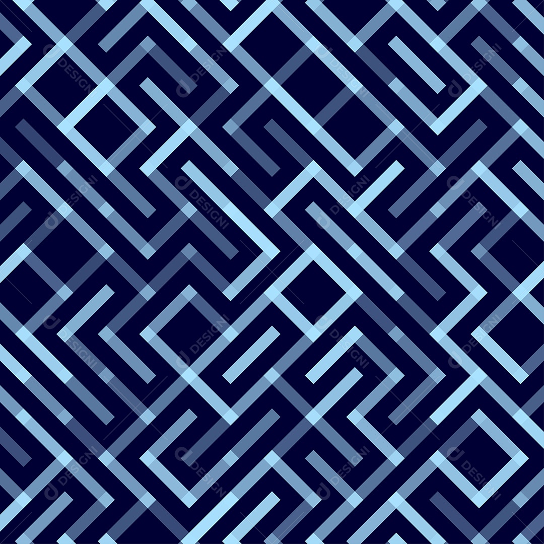 Linhas Padrão Sem Emenda Ornamento Geométrico Ilustração Vetor EPS