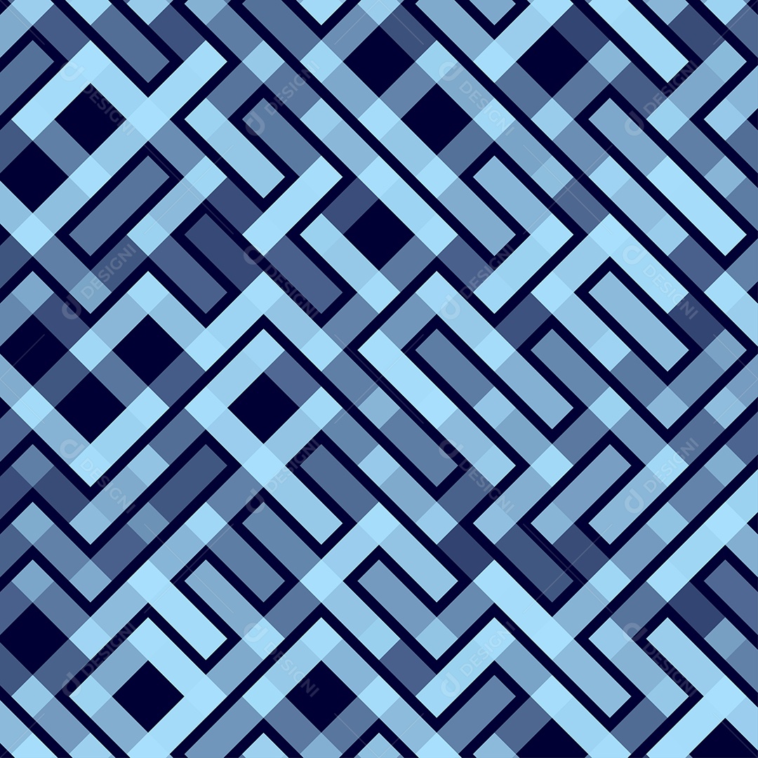 Linhas Padrão Sem Emenda Ornamento Geométrico Ilustração Vetor EPS