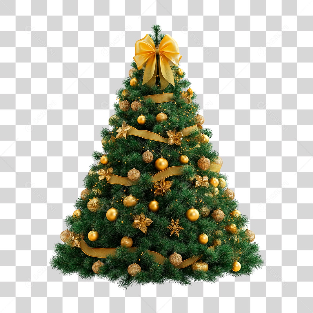 Árvore de Natal PNG Transparente