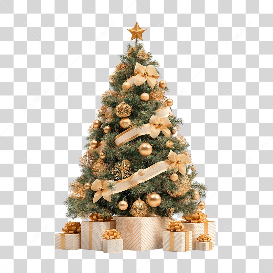 Árvore de Natal PNG Transparente